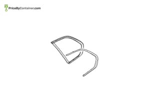 BMW 51357129728 — BMW GENUINE REAR QUTAR GLASS 51357129728