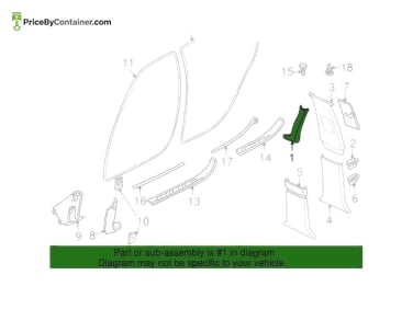 BMW 51438214828 — BMW GENUINE PLASTIC 51438214828