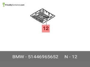 BMW 51446965652 — BMW GENUINE COVER 51446965652
