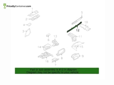 BMW 51457138797 — Description BMW Genuine Decor Strip, Drinks Holder 51457138797 (002)