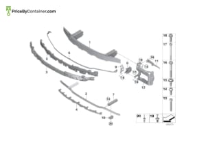 BMW 51649464176 — BMW GENUINE SHOCK ABSORBER FRONT 51649464176