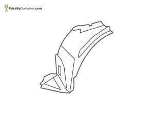 BMW 51717180619 — BMW GENUINE FANDER COVER 51717180619