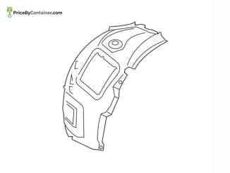 BMW 51717288910 — BMW GENUINE FENDER COVER RH 51717288910