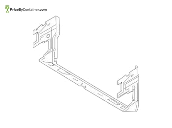 BMW 51747399997 — BMW GENUINE AIR DUCT BOTTOM 51747399997
