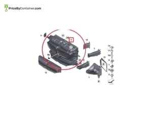 BMW 51748050540 — BMW GENUINE AIR DUCT 51748050540