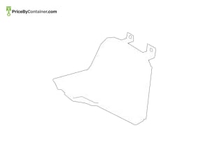 BMW 51748057278 — BMW GENUINE COOLEAR COVER RH 51748057278