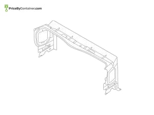 BMW 51748070476 — BMW GENUINE AIR DUCT TOP 51748070476