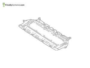 BMW 51757340168 — BMW GENUINE ENGIN COVER 51757340168