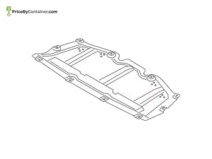 BMW 51757340857 — BMW GENUINE UNDER COVER 51757340857