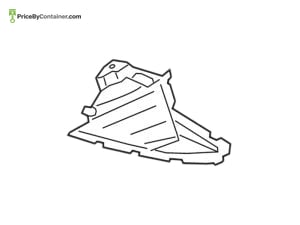 BMW 51758065822 — BMW GENUINE COVER BOTTOM 51758065822