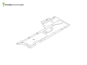 BMW 51758066011 — BMW GENUINE FLOOR COVER 51758066011