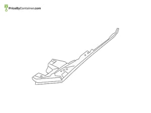 BMW 51767418197 — BMW GENUINE FRONT BONNET HOOD LEFT SIDE SEALING 51767418197