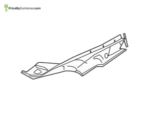 BMW 51767435538 — BMW GENUINE SEALING SIDE PANEL RIGHT 51767435538
