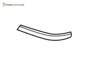 BMW 51767462096 — BMW GENUINE HOOD RIGHT SEALING 51767462096