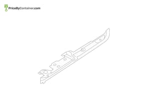 BMW 51767486825 — BMW GENUINE Sealing side panel, left 51767486825