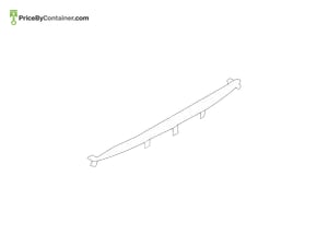 BMW 51777238461 — BMW GENUINE REAR BUMPER COVER 51777238461