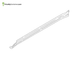 BMW 51778498997 — BMW GENUINE Cover, sill, footboard, left 51778498997