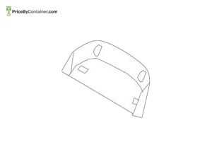 BMW 52107321152 — BMW GENUINE SEAT COVER REAR 52107321152