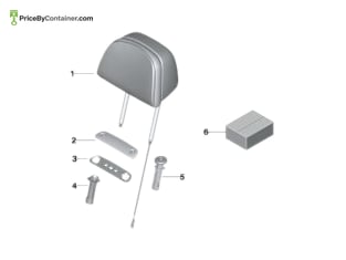 BMW 52107406068 — BMW GENUINE HEAD RESTRIANT 52107406068