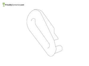 BMW 52207266306 — BMW GENUINE SEAT BELT OUTLET COVER RH 52207266306