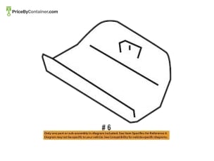 BMW 54347016892 — BMW GENUINE COVERING 54347016892