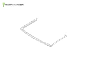 BMW 54377128760 — BMW GENUINE SEAL ROOF SHEL FRONT 54377128760