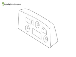 BMW 54629140723 — BMW GENUINE COVER CAPS ROLLOVER PROTECTION 54629140723