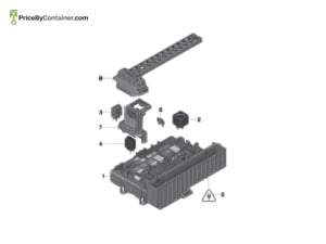 BMW 61149154970 — BMW GENUINE POWER DISTRIBUTION BOX FRONT 61149154970