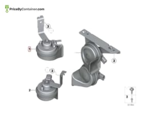 BMW 61337342948 — BMW GENUINE HORN 61337342948