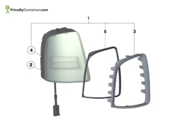 BMW 63210405098 — BMW Genuine Original New Right Taillight Finisher 63210405098 Part number 63210405098, the Genuine BMW Right Taillight…
