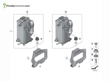BMW 64539458195 — BMW GENUINE BRACKET 64539458195