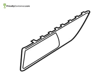 BMW 65136820767 — BMW GENUINE COVER SPEAKER METAL LH 65136820767