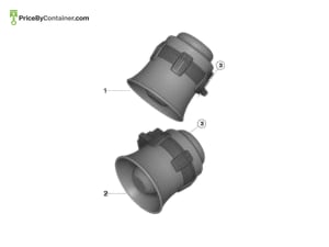 BMW 65138548518 — BMW GENUINE TONE SIGNAKL SYSTEM RH 65138548518