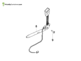 BMW 72117210870 — BMW GENUINE SEAT BELT TIGHTON 72117210870