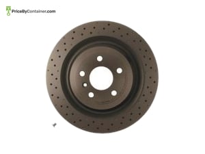 BREMBO 1664230312 — Brembo Rear Left or Right Brake Disc for Mercedes-Benz 09A96121 / 1664230312