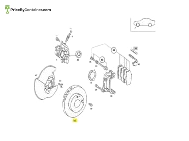 DELPHI 2014211312 — Delphi New Brake Disc For Mercedes-Benz 2014211312 Replace : 2014211512 Functionality : When the brake pads clamp down…