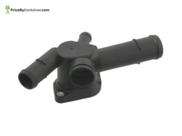 FEBI 06A121132R — Febi Thermostat Coolant Flange Pipe For Audi-Volkswagen 29888 / 06A121132R