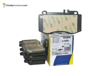 ICER 0004201805 — Icer Front Brake Pad Set (Part Number: 181950 / Mercedes-Benz 0004201805): Position: The designation “Front” indicates…