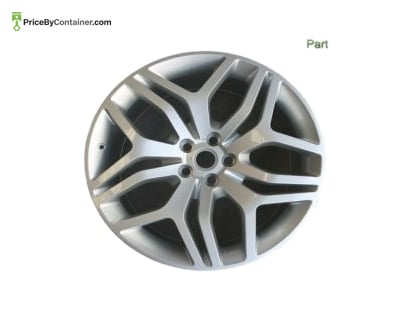 LAND ROVER / RANGE ROVER LR044839 — Range Rover Genuine Original New Alloy Wheel Rim LR044839 Sparkle Silver 5 Split Spoke 22 x 9.5 Style 7 The Range Rover…