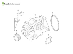 MERCEDES-BENZ 0001540460 — Mercedes-Benz Genuine SEALING RING 0001540460