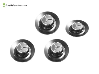 MERCEDES-BENZ 00040073009283 — Mercedes-Benz Genuine WHEEL CAP SET 00040073009283