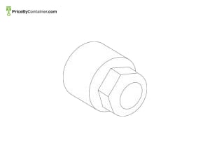 MERCEDES-BENZ 0004016438 — Mercedes-Benz Genuine VALVE NUT 0004017909 / 0004016438