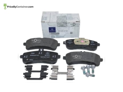 MERCEDES-BENZ 0004203700 — BRAKE PAD REAR 0004203700 (SET) FROM GENUINE MERCEDES PARTS The Genuine Mercedes parts rake Pad Rear Set, part number…