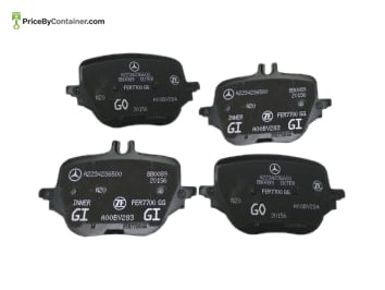 MERCEDES-BENZ 0004204103 — Mercedes-Benz Genuine Rear Brake Pad Set 0004204103