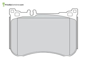 MERCEDES-BENZ 0004204404 — Mercedes-Benz Genuine FR BREAK PAD E55/0084200220 0004204404