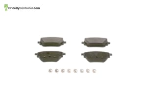 MERCEDES-BENZ 0004205703 — Mercedes-Benz Genuine BRAKE PAD. 0004205703