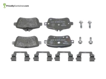MERCEDES-BENZ 0004206504 — Mercedes-Benz Genuine Rear Brake Pad Set 0004206504