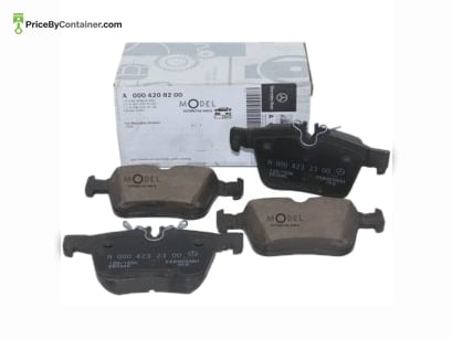 MERCEDES-BENZ 0004208200 — BRAKE PAD REAR 0004208200 (SET) FROM GENUINE MERCEDES PARTS The rear brakes’ essential parts are included in this kit…