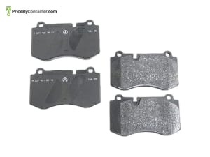 MERCEDES-BENZ 0004209204 — Mercedes-Benz Genuine Front Brake Pad Set (Part Number: 0004209204): Position: The designation “Front” indicates that…