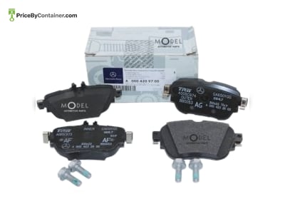MERCEDES-BENZ 0004209700 — BRAKE PAD REAR 0004209700 (SET) GENUINE MERCEDES PARTS Replace : 0004206000 The Genuine Mercedes Parts Brake Pad Rear…